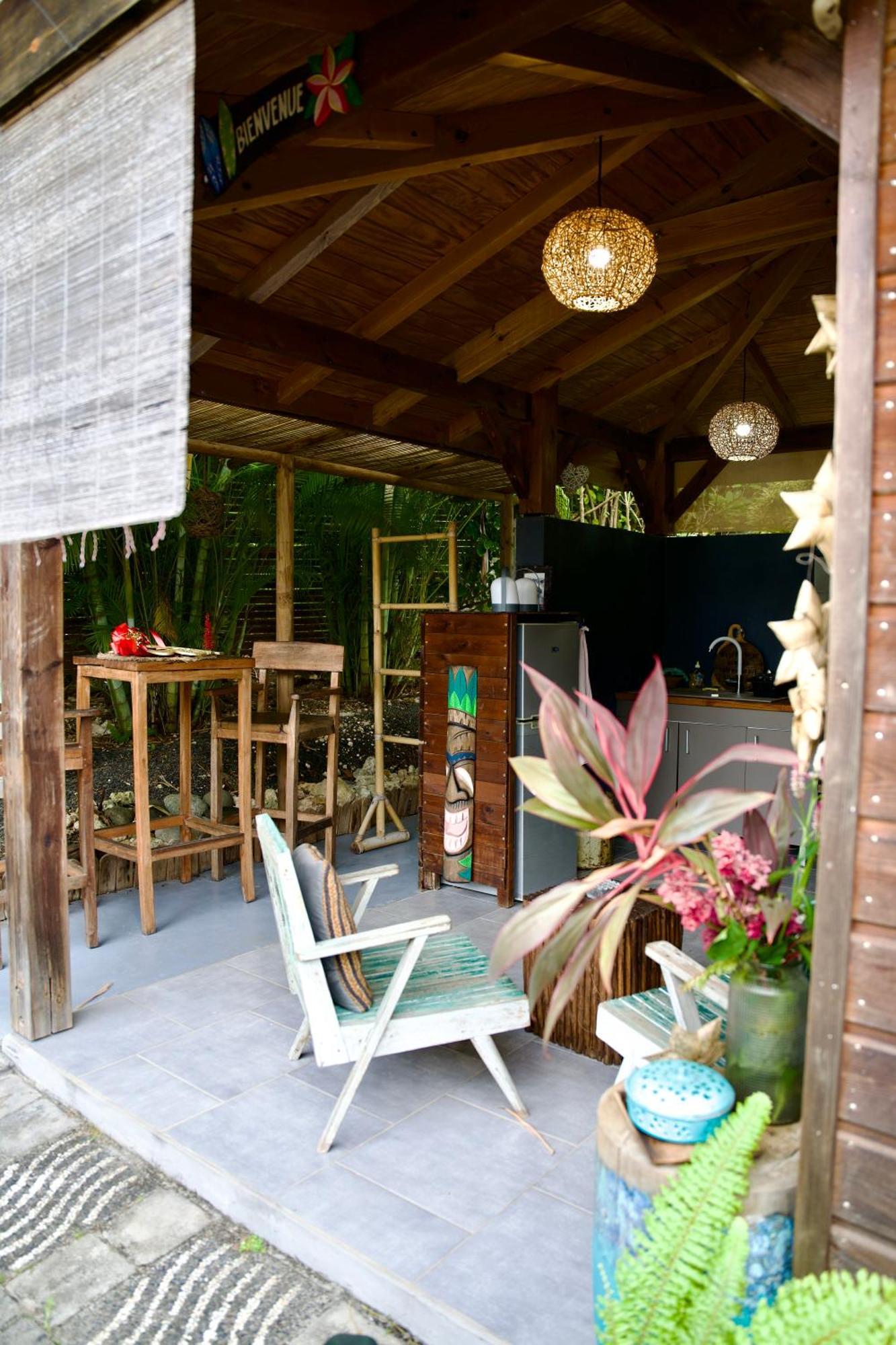 The Bluebamboo Hotell Le Moule Exteriör bild